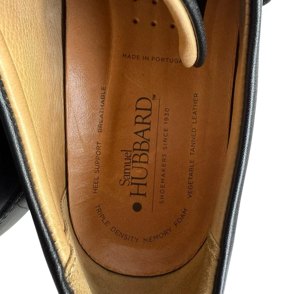 Samuel Hubbard Size 10 Goretex Rainy Day Founder Leather Oxford Shoes‎ Black